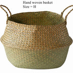 Woven Seagrass Belly Basket