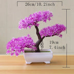 Faux Green Bonsai Tree