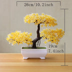 Faux Green Bonsai Tree