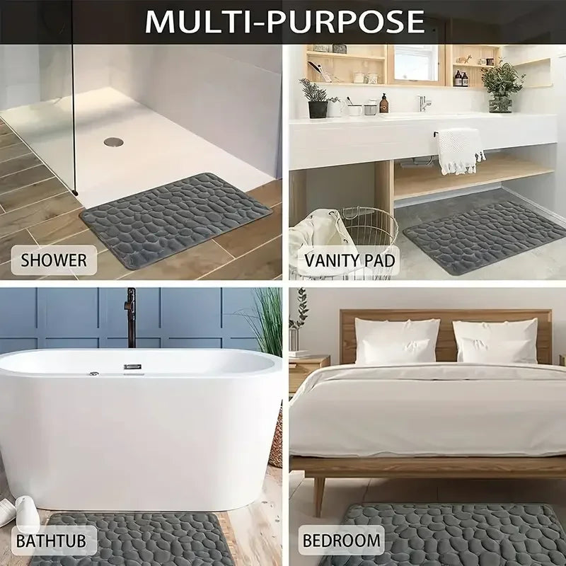 Cobblestone Bath Mat