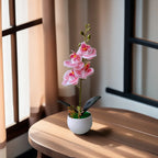Faux Orchid in Pot