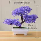 Faux Green Bonsai Tree