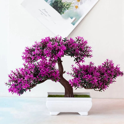 Faux Blossom Bonsai Tree