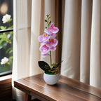 Faux Orchid in Pot