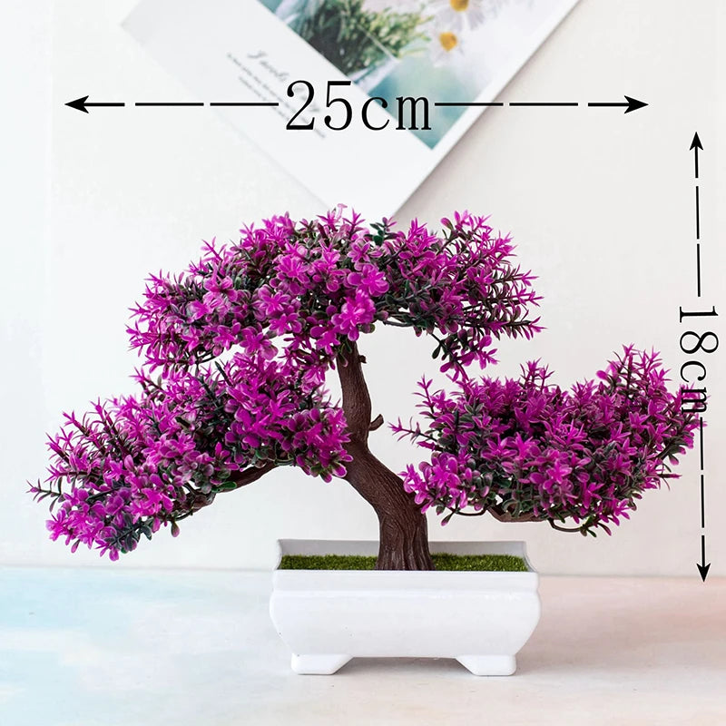Faux Blossom Bonsai Tree