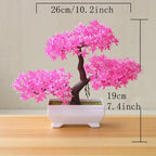Faux Green Bonsai Tree