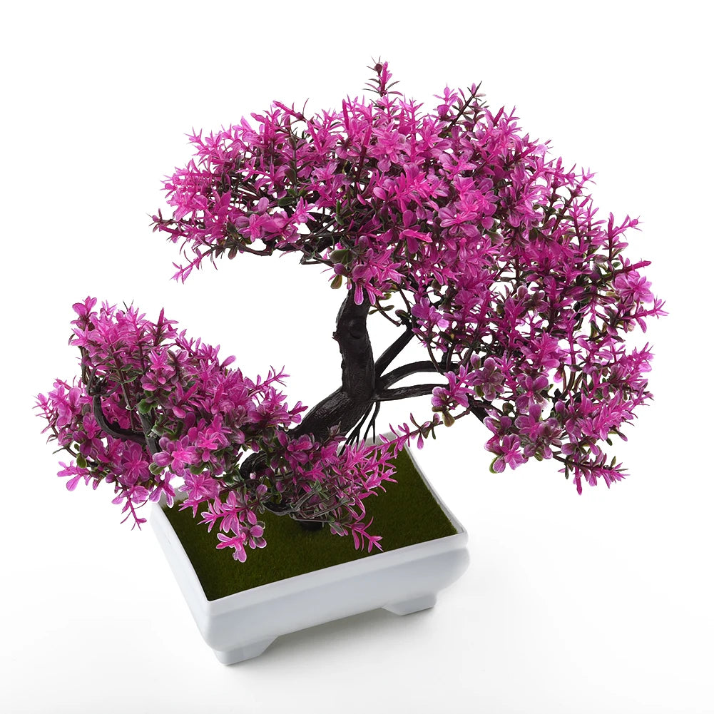 Faux Blossom Bonsai Tree