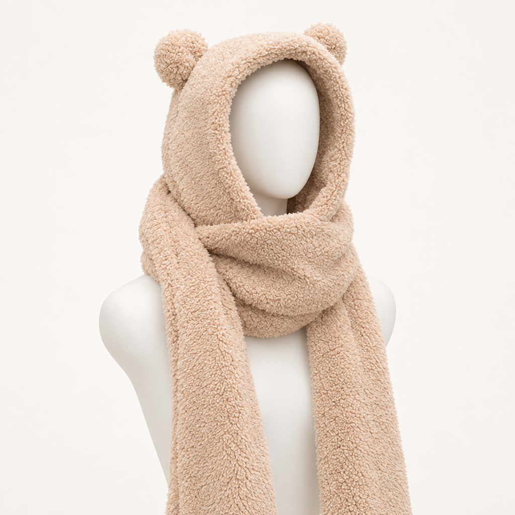 The Teddy Hood in beige
